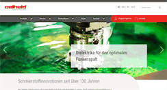 Desktop Screenshot of oelheld.de