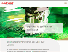 Tablet Screenshot of oelheld.de